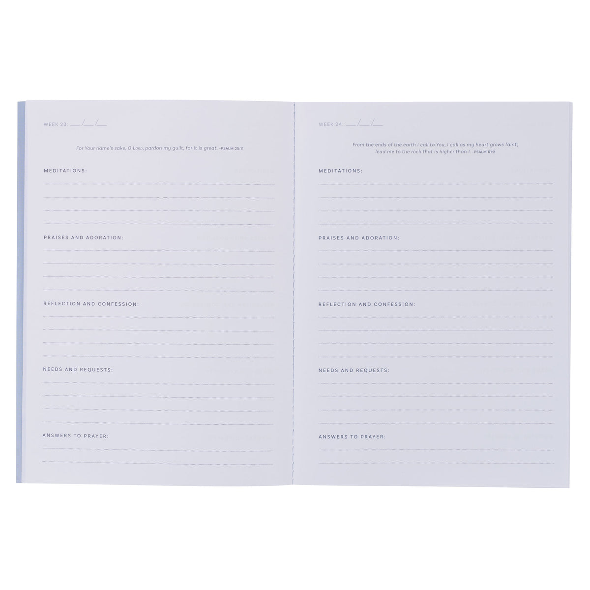 My Prayer Companion 52-week Notebook - Image 4