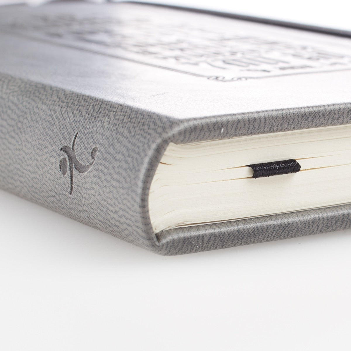 Be Strong Hardcover Faux Leather Notebook with Elastic Closure - Joshua 1:9