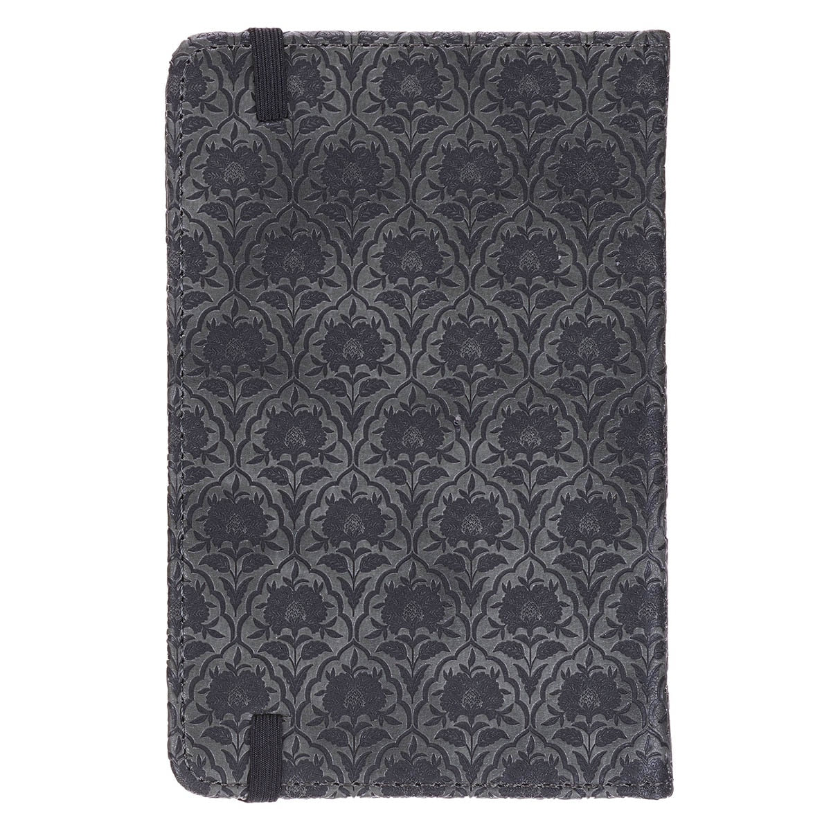 I Know the Plans Graphite Gray Faux Leather Hardcover Notebook with Elastic Closure - Jeremiah 29:11 - Image 2