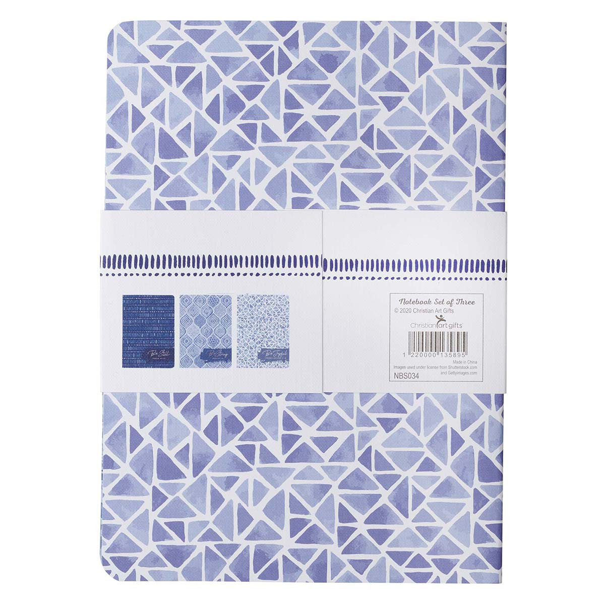 Strong, Still, Joyful Large Notebook Set - Psalm 46:10