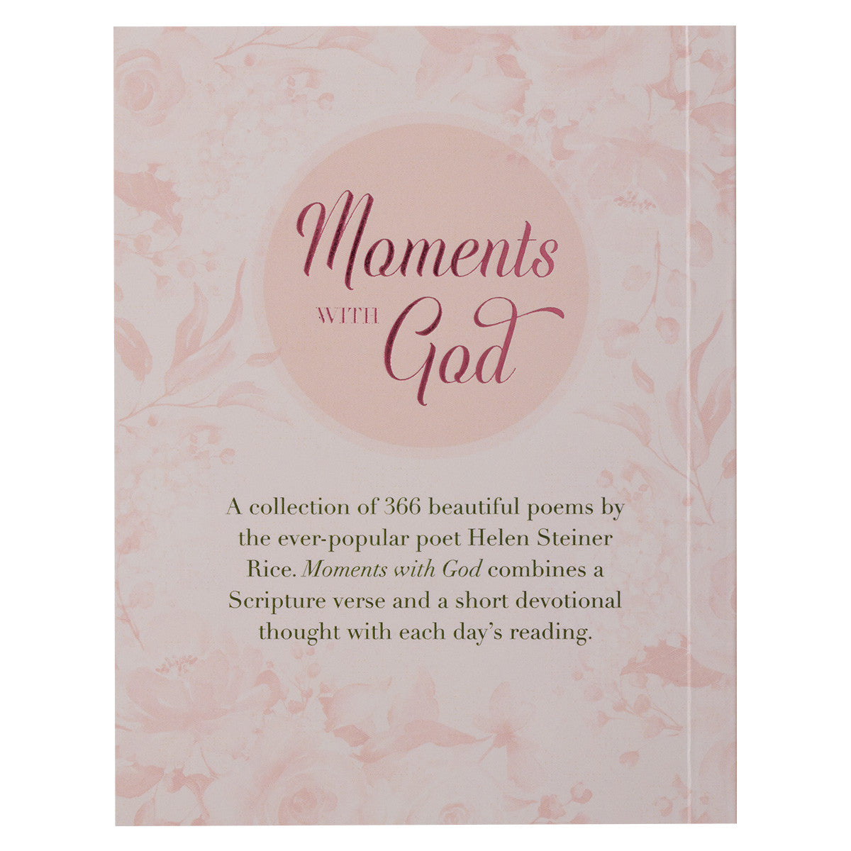 靈修書籍 - Moments with God Pink Softcover One-Minute Devotions