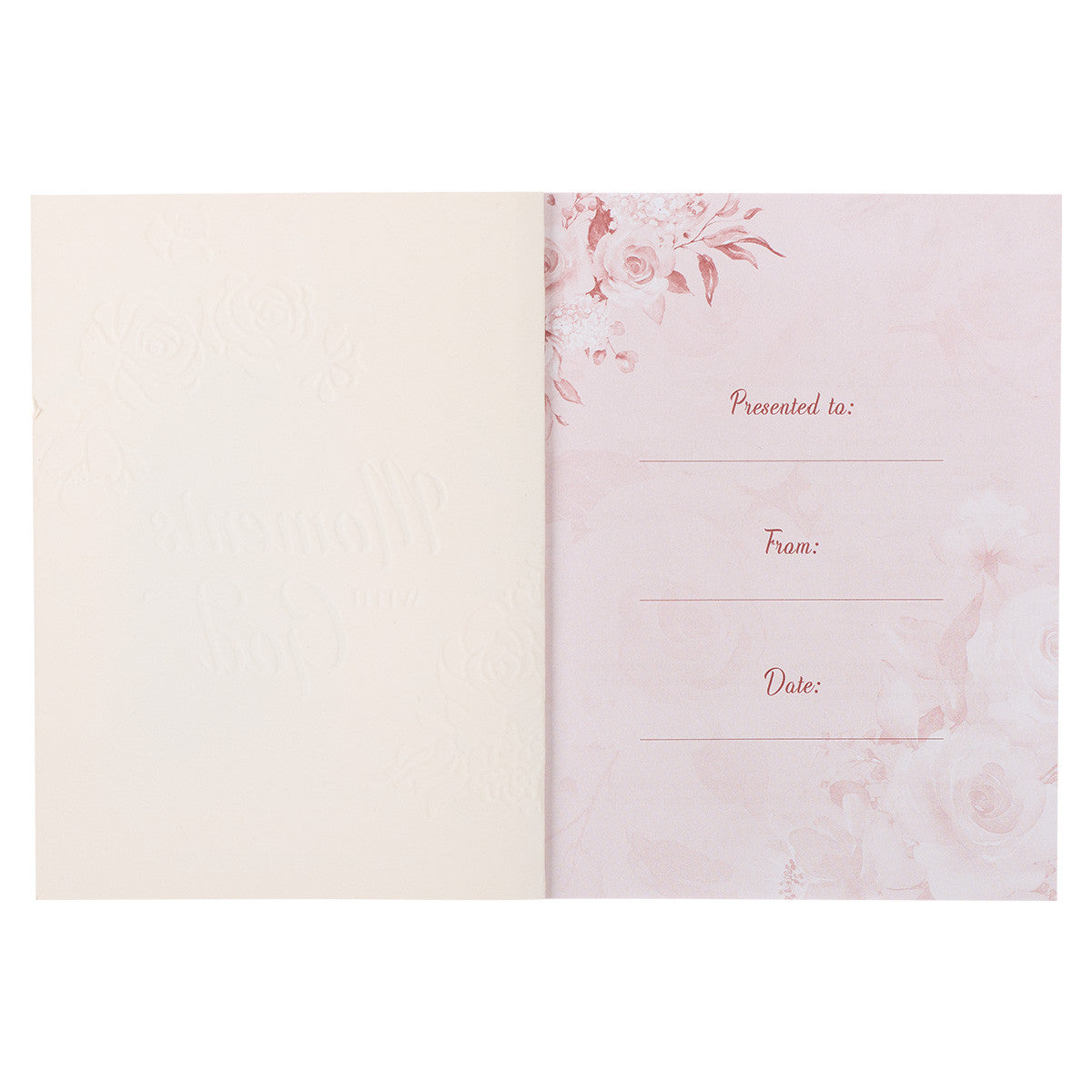 靈修書籍 - Moments with God Pink Softcover One-Minute Devotions