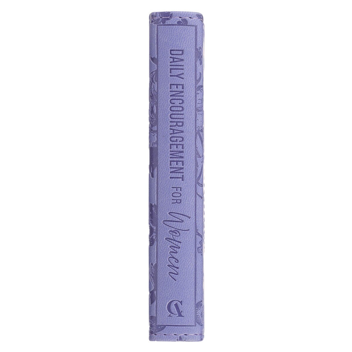 One-Minute Devotions®: Daily Encouragement for Women Purple Floral Faux Leather Devotional