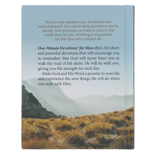 One-Minute Devotions® for Men Hardcover Devotional - Image 2