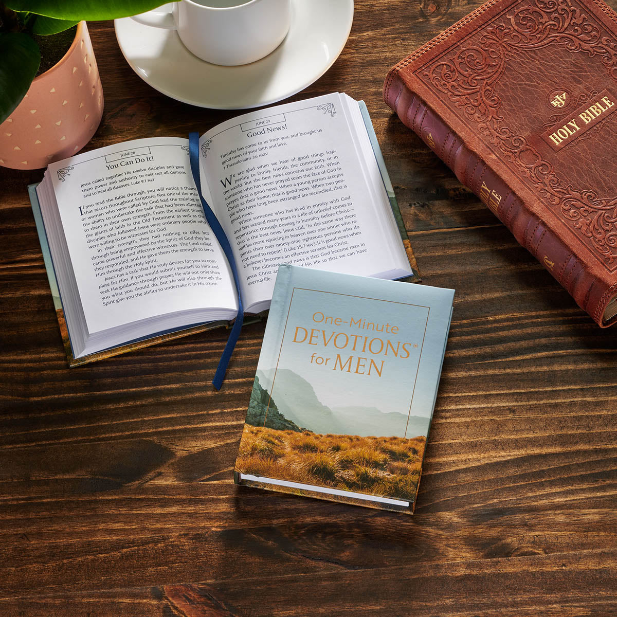 One-Minute Devotions® for Men Hardcover Devotional - Image 5