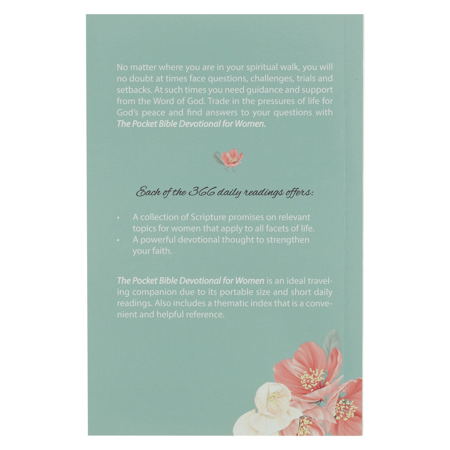 靈修書籍 - Pocket Bible Devotional for Women Green Paperback Edition