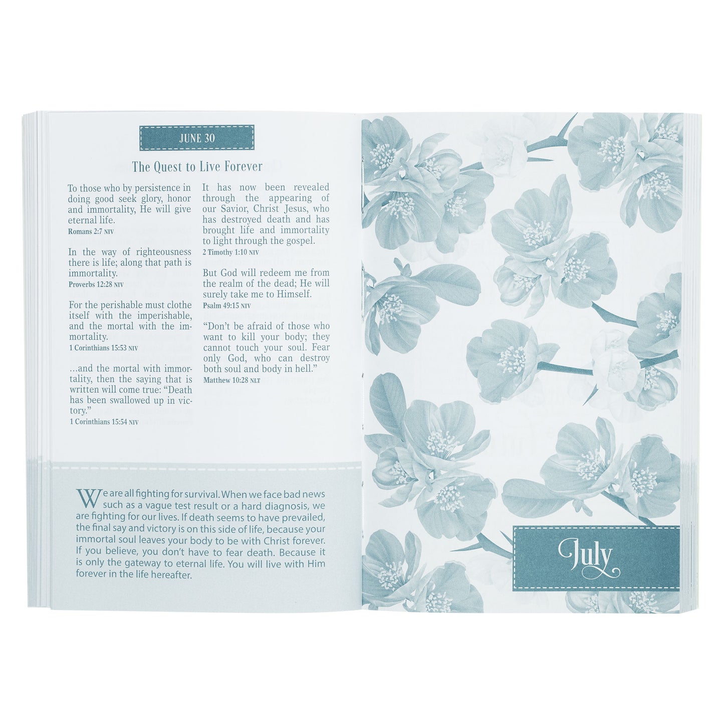 靈修書籍 - Pocket Bible Devotional for Women Green Paperback Edition