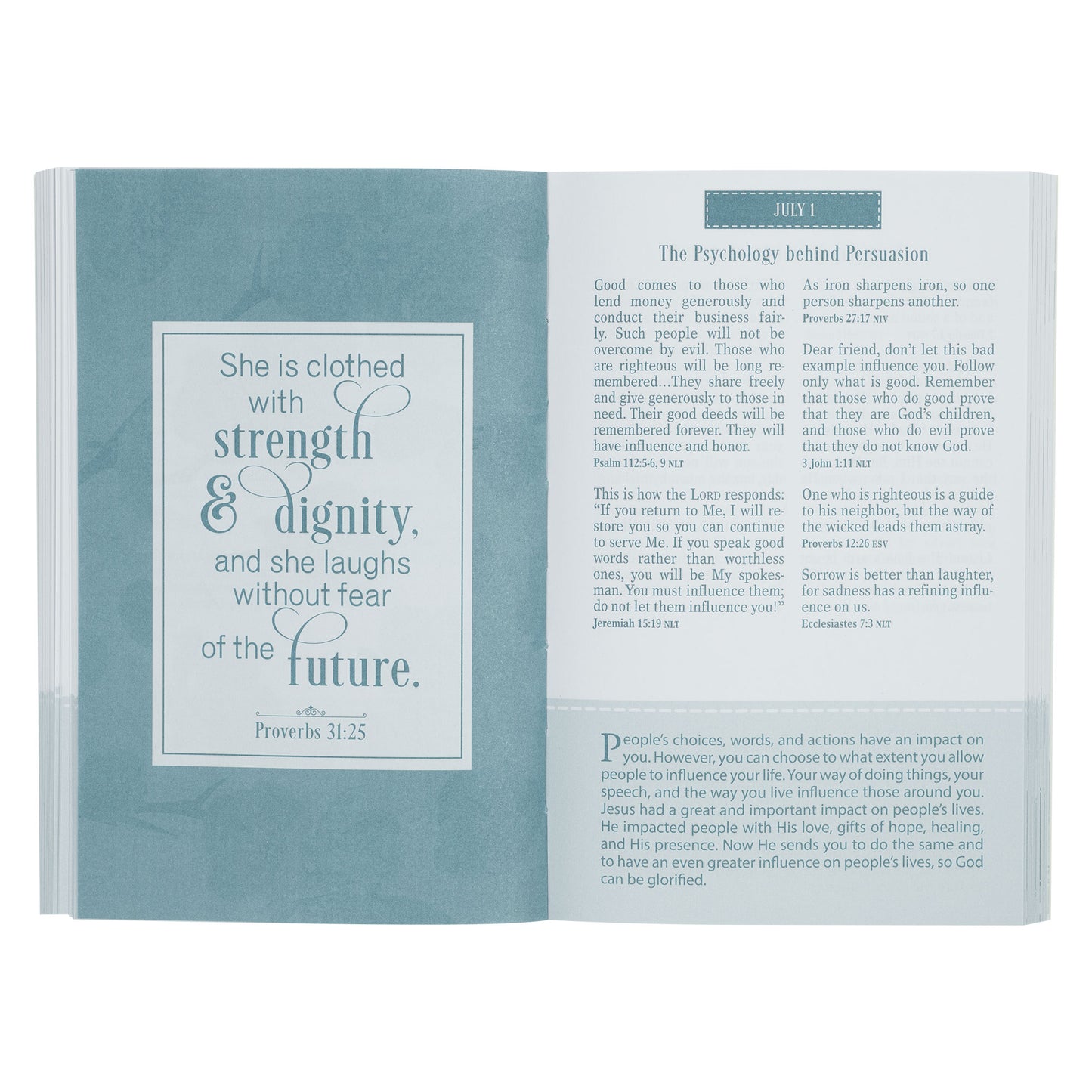 靈修書籍 - Pocket Bible Devotional for Women Green Paperback Edition
