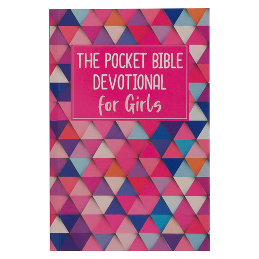靈修書籍 - Pocket Bible Devotional for Girls in Pink Paperback Edition