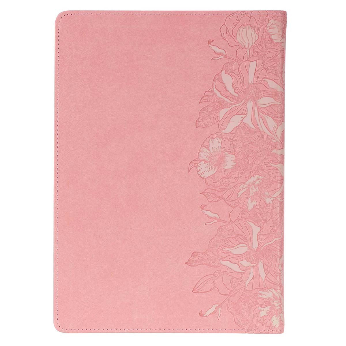 Pink Faux Leather Spiritual Growth Bible
