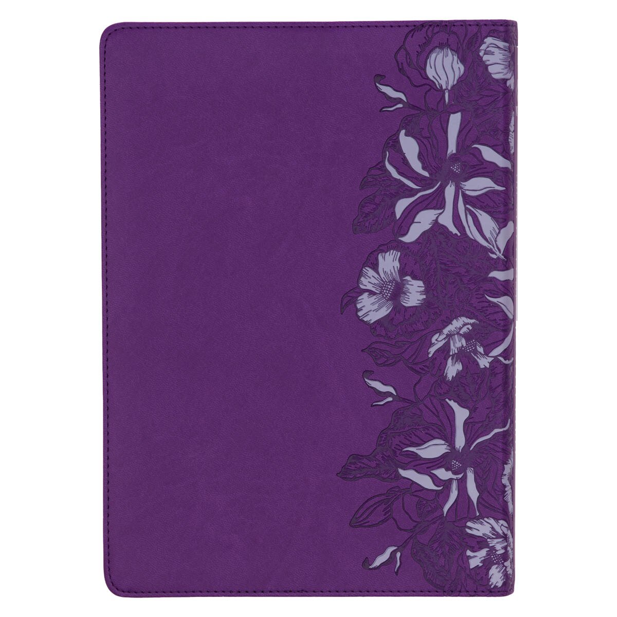 Purple Faux Leather Spiritual Growth Bible - Image 2