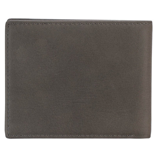 Salt Of The Earth Gray Genuine Leather Wallet - Image 2