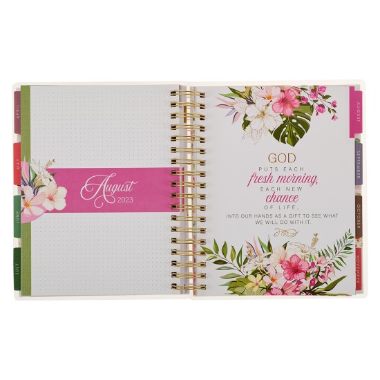 2023 This is the Day the Lord Has Made Wirebound 18-month Planner with Elastic Closure 2023 This is the Day the Lord Has Made Wirebound 18-month Planner with Elastic Closure