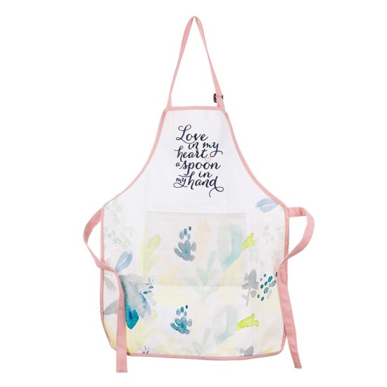 Love in My Heart Cotton Apron