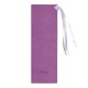 For I Know the Plans Purple Faux Leather Bookmark - Jeremiah 29:11