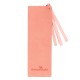 All Things Coral Faux Leather Bookmark - Romans 8:28