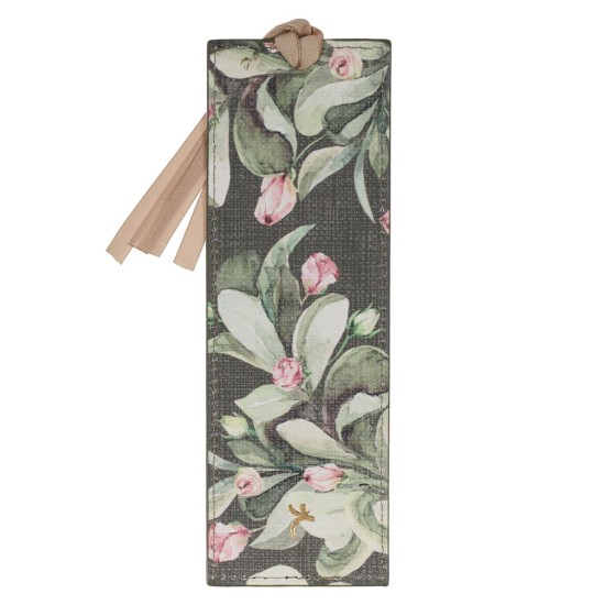 Everything Beautiful Green Faux Leather Bookmark - Ecclesiastes 3:11 Everything Beautiful Green Faux Leather Bookmark - Ecclesiastes 3:11