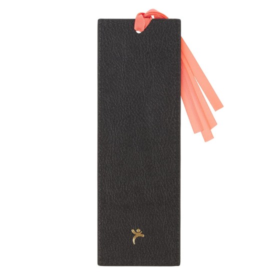 Hope and a Future Midnight Botanical Faux Leather Bookmark - Jeremiah 29:11 Hope and a Future Midnight Botanical Faux Leather Bookmark - Jeremiah 29:11