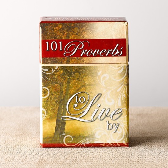 101 Proverbs to Live By Box of Blessings