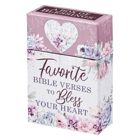 Favorite Bible Verses to Bless Your Heart Box of Blessings