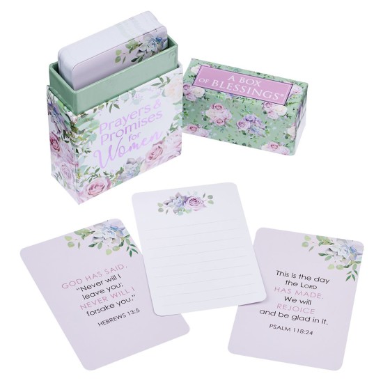 Prayers & Promises for Women Box of Blessings