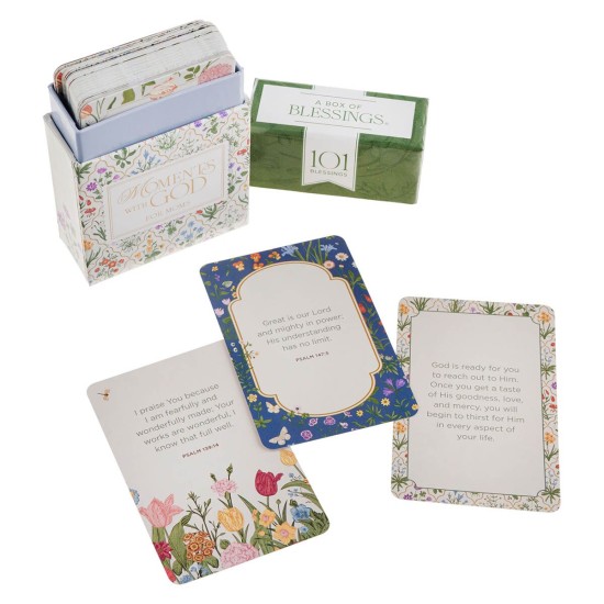 Wildflower 101 Moments With God For Moms Box of Blessings