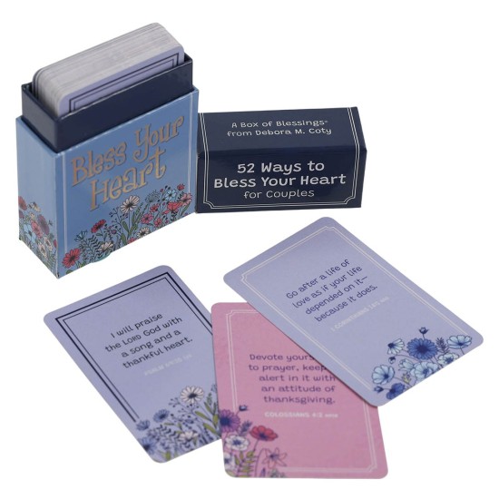 Bless Your Heart Box of Blessings® – 52 Ways to Bless Your Heart for Couples