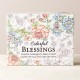 Colorful Blessings Coloring Cards