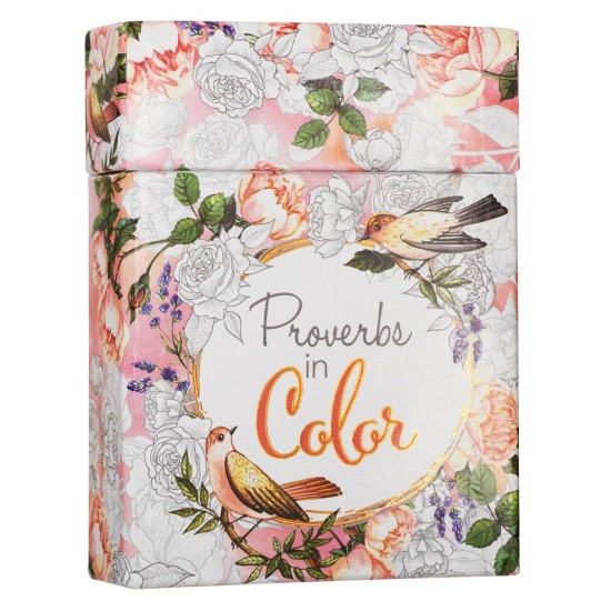 Proverbs in Color Coloring Cards