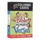 52 Bible Memory Verses Every Kid Should Know Coloring Cards for Kids