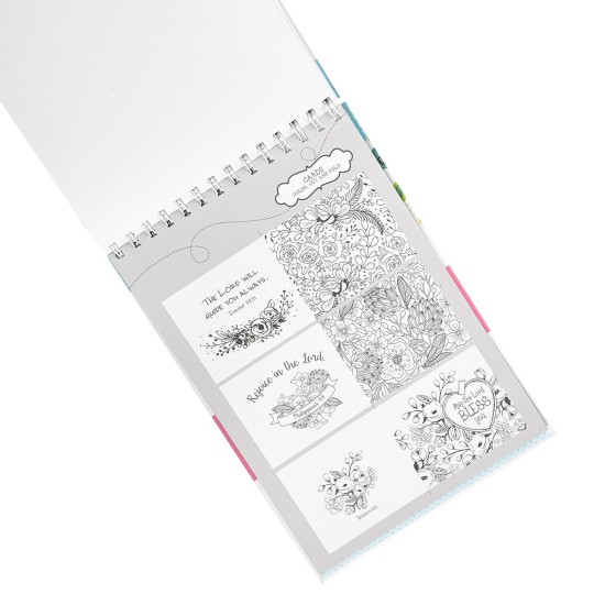 The Word in Color Wirebound Coloring Book The Word in Color Wirebound Coloring Book
