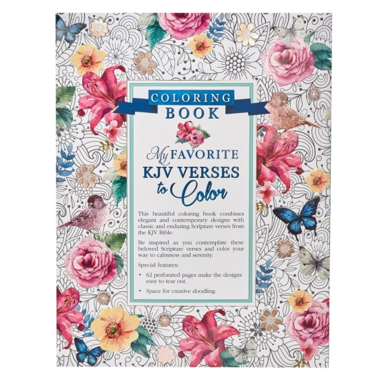 My Favorite KJV Verses to Color Coloring Book
