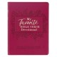 My Favorite Bible Verse Imperial Red Faux Leather Daily Devotional