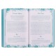 Living a Hope-Filled Life Blue Floral Softcover Devotional