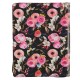 2023 Grace Upon Grace Large Zippered Floral Faux Leather 18-Month Planner For Women - John 1:16