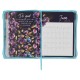 2023 Amazing Grace Full-color Large Zippered Blue Floral Faux Leather 12-Month Planner for Women 2023 Amazing Grace Full-color Large Zippered Blue Floral Faux Leather 12-Month Planner for Women