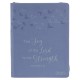 2023 Joy Large Zippered Blue Faux Leather 18-Month Planner for Women - Nehemiah 8:10 2023 Joy Large Zippered Blue Faux Leather 18-Month Planner for Women - Nehemiah 8:10