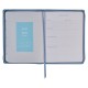 2023 Joy Large Zippered Blue Faux Leather 18-Month Planner for Women - Nehemiah 8:10 2023 Joy Large Zippered Blue Faux Leather 18-Month Planner for Women - Nehemiah 8:10