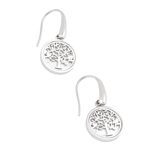The Pearl of the Tree of life earrings (Stainless steel) The Pearl of the Tree of life earrings (Stainless steel)