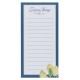 Rejoice Always Lemon Magnetic Notepad with Pen Set - 1 Thessalonians 5:16