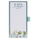 Be Joyful in Hope Magnetic Notepad and Pen Gift Set - Romans 12:12