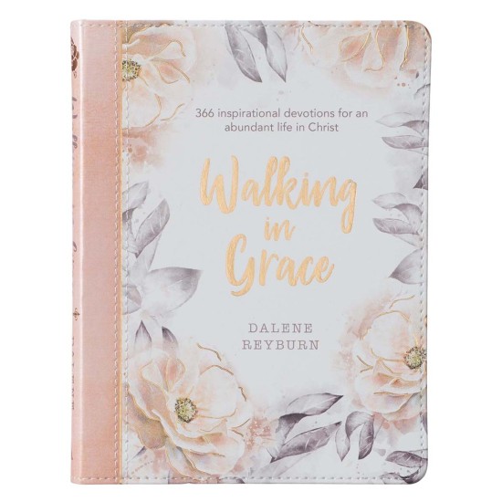 Walking in Grace Faux Leather Devotional