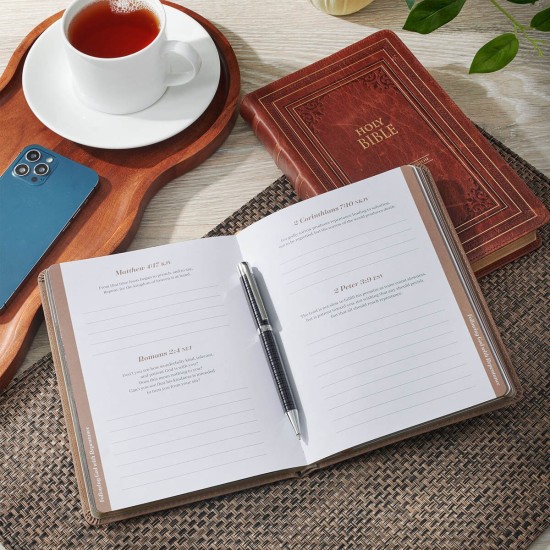 Bible Verses Every Christian Should Know Brown Faux Leather Devotional