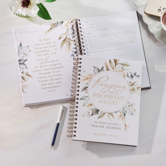 Praying the Promises of God: A 52-Week Guided Spiral Prayer Journal