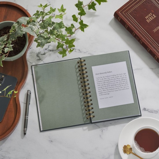 31 Prayers for My Wife Spiral Hardcover Prayer Journal for Husbands