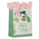 Love is Patient Hummingbird Medium Gift Bag - 1 Corinthians 13:4