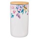Today I'm Grateful For Purple Floral Ceramic Gratitude Jar with Cards