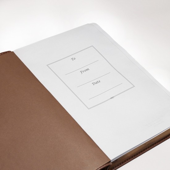 I know the Plans Classic LuxLeather Journal - Jeremiah 29:1