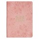 Be Still and Know Pink Floral Faux Leather Classic Journal - Psalm 46:10