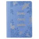 Serenity Prayer Blue Slimline Faux Leather Journal